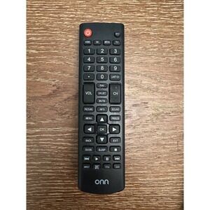 Onn Remote Control for TV DVD‎ CBL AUX- Black